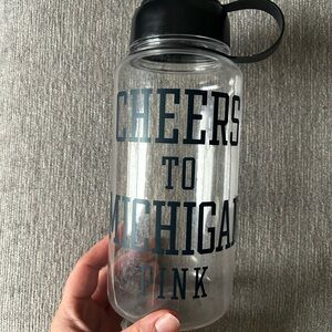 PINK Cheers to Michigan Water Bottle